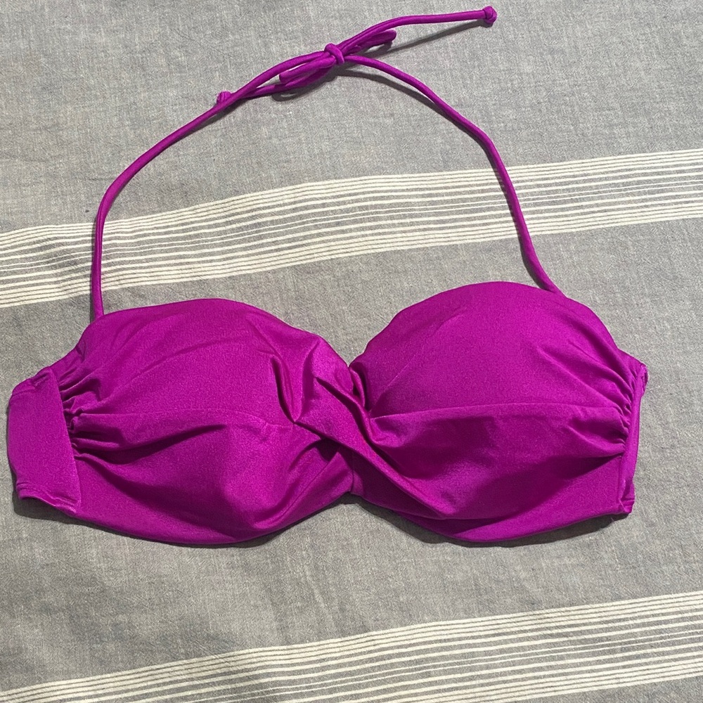 Vibrant Purple Bikini Top